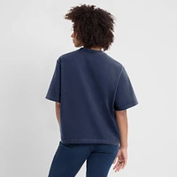 Women's Nike Navy Philadelphia Phillies City Connect Logo Boxy T-Shirt