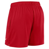 Women's Nike Red Philadelphia Phillies Authentic Collection Knit Shorts