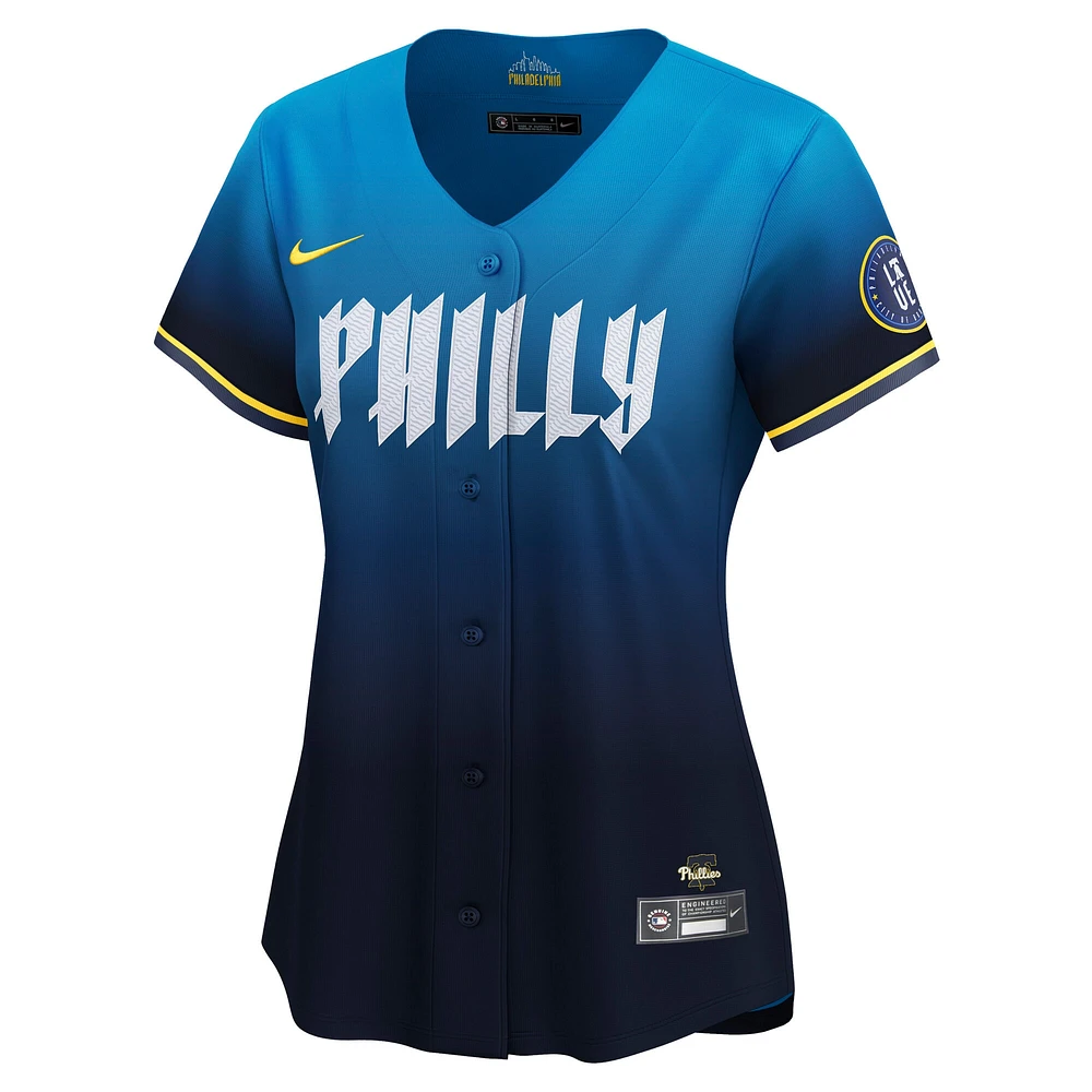 Women's Nike Trea Turner Navy Philadelphia Phillies City Connect Limited Player Jersey