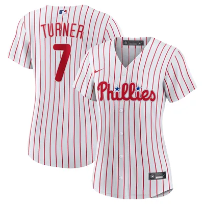 Trea Turner Philadelphia Phillies Autographed White Nike Replica Jersey