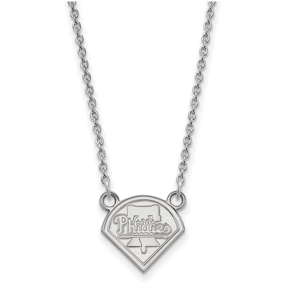 Lids Philadelphia Phillies Women's Small Logo Sterling Silver Pendant  Necklace