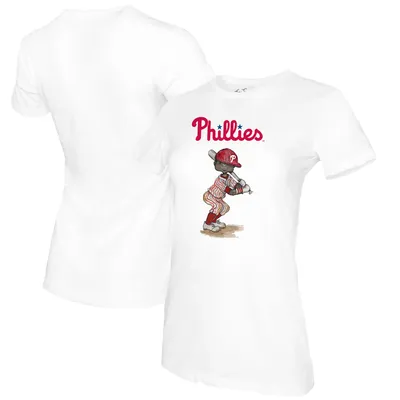 Lids Philadelphia Phillies Tiny Turnip Women's Popcorn T-Shirt - White