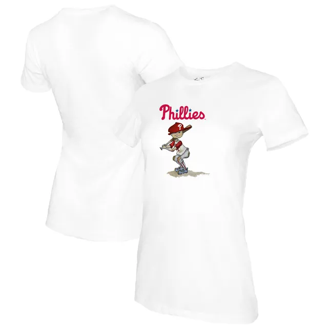 Lids Philadelphia Phillies Tiny Turnip Women's Popcorn T-Shirt - White