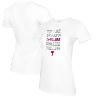 Lids Philadelphia Phillies Tiny Turnip Women's Lucky Charm T-Shirt - White