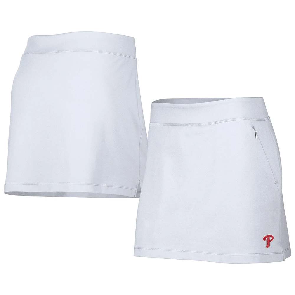 Jupe-short Aubrey IslandZone des Phillies de Philadelphie Tommy Bahama pour femmes, blanc