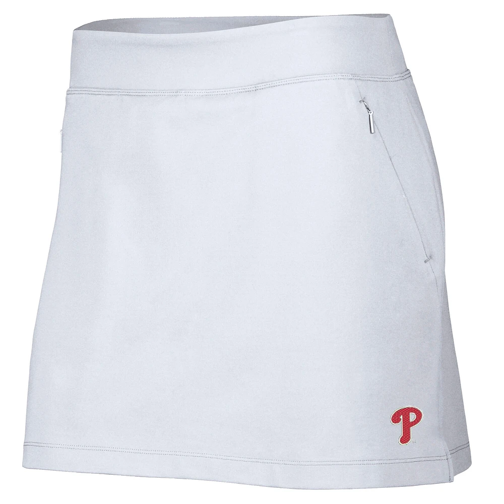 Jupe-short Aubrey IslandZone des Phillies de Philadelphie Tommy Bahama pour femmes, blanc