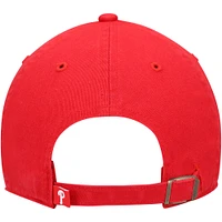 Casquette ajustable avec logo de l'équipe des Phillies de Philadelphie '47 rouge pour jeune