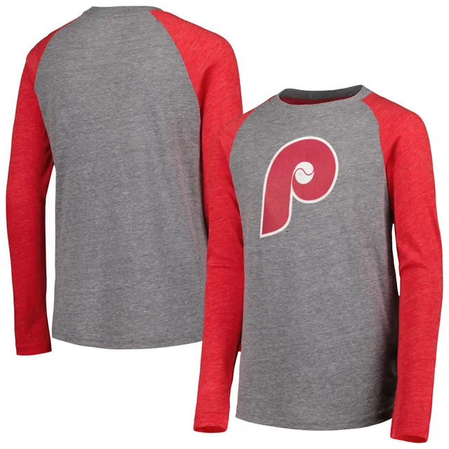 Philadelphia Phillies Stitches Cooperstown Collection V-Neck