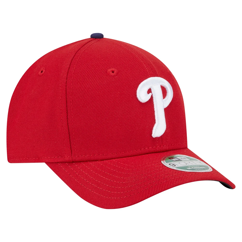 Casquette ajustable 9FORTY pour jeune joueur des Philadelphia Phillies de New Era rouge