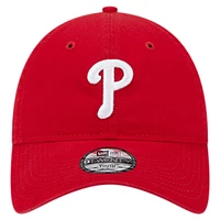 Casquette réglable 9TWENTY rouge pour jeunes des Phillies de Philadelphie