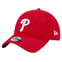 Casquette réglable 9TWENTY rouge pour jeunes des Phillies de Philadelphie