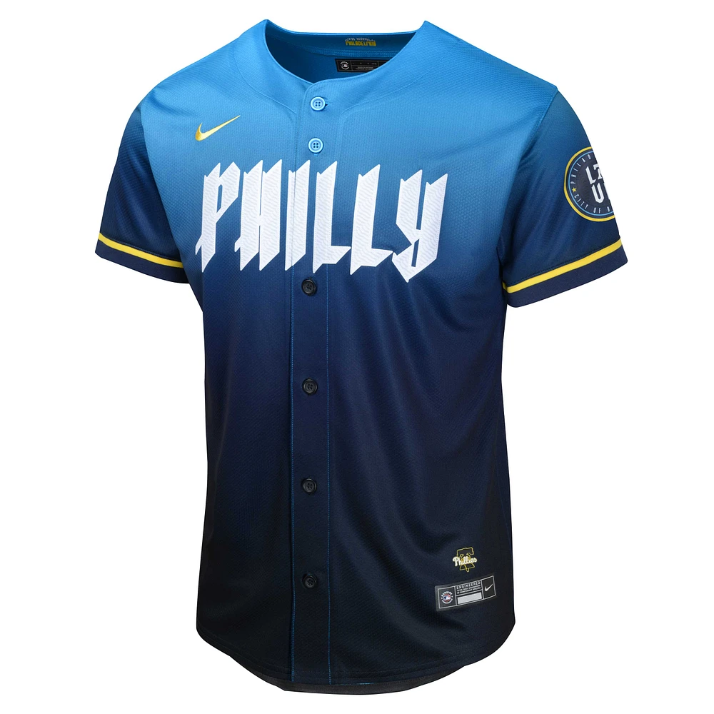 Youth Nike  Blue Philadelphia Phillies 2024 City Connect Limited Jersey