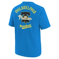 Youth Nike  Blue Philadelphia Phillies City Connect T-Shirt