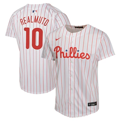 Nike J.T. pour jeunes Maillot de joueur Realmuto blanc des Phillies Philadelphie à domicile