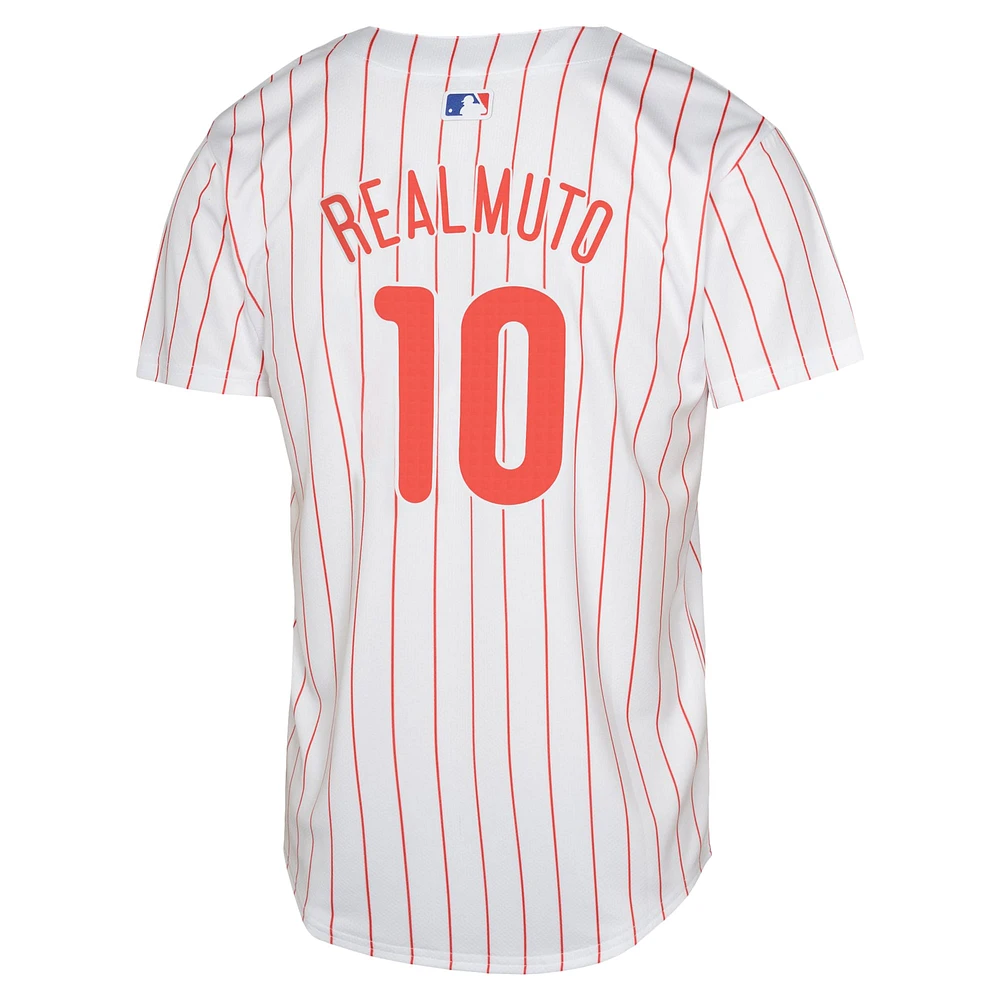 Nike J.T. pour jeunes Maillot Realmuto blanc Philadelphia Phillies Home Limited