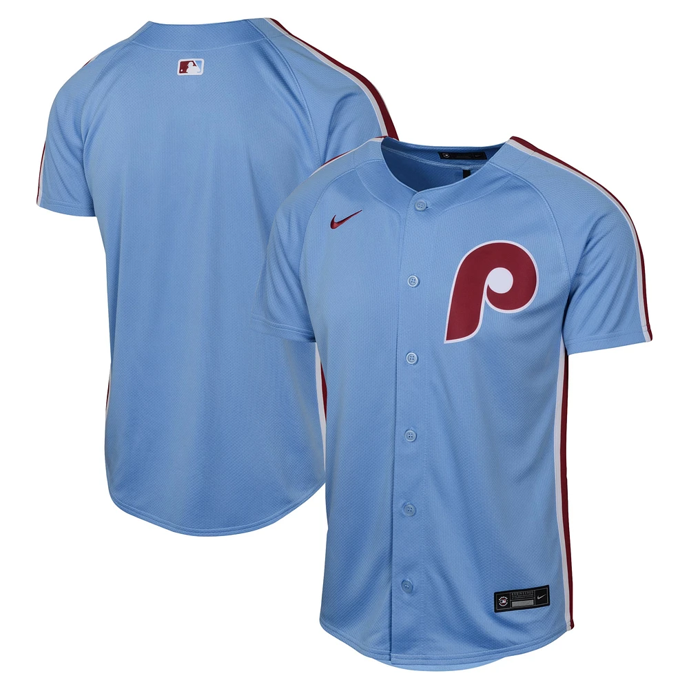 Maillot Nike bleu clair Philadelphia Phillies Alternate Limited pour jeune