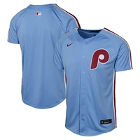 Youth Nike Light Blue Philadelphia Phillies Alternate Limited Jersey