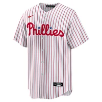 Maillot de joueur réplique des Phillies Philadelphie Nike Trea Turner blanc pour jeune