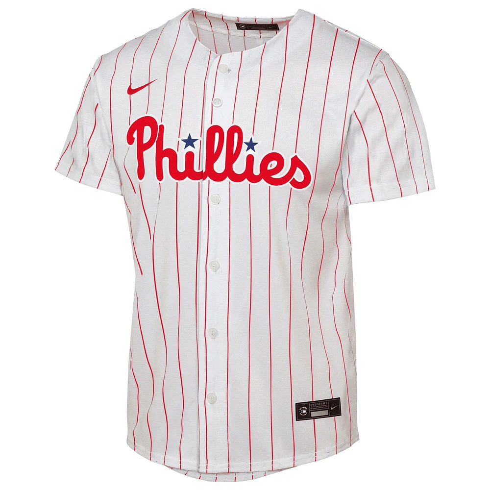 Youth Nike  White Philadelphia Phillies Home Replica 2.0 Jersey