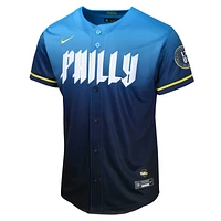 Youth Nike Zack Wheeler Blue Philadelphia Phillies 2024 City Connect Limited Player Jersey