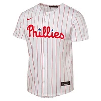 Youth Nike Zack Wheeler White Philadelphia Phillies Home Replica Player Jersey