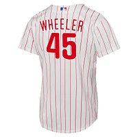 Youth Nike Zack Wheeler White Philadelphia Phillies Home Replica Player Jersey