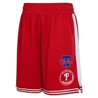 Short de joueur champ intérieur rouge pour jeunes des Philadelphia Phillies