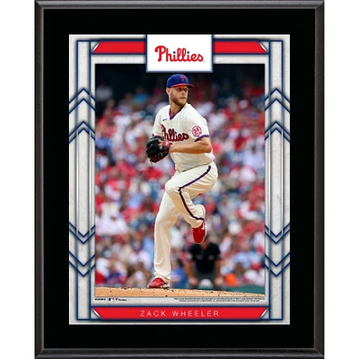 Zack Wheeler Philadelphia Phillies Framed 10.5" x 13" Sublimated Player Plaque