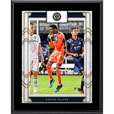 Plaque de joueur sublimée Andre Blake Philadelphia Union 10,5" x 13"