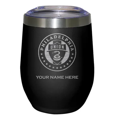 Lids Philadelphia Union 12oz. Personalized White Stemless Tumbler