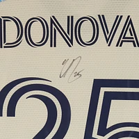 Chris Donovan Philadelphia Union Autographed Match-Used #25 Tan adidas Jersey from the 2024 MLS Season - Size M