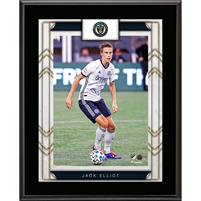 Plaque de joueur sublimée Jack Elliot Philadelphia Union 10,5" x 13"