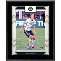 Plaque de joueur sublimée Jack Elliot Philadelphia Union 10,5" x 13"