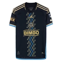 Jack McGlynn Philadelphia Union Autographed Match-Used #16 Navy adidas Jersey from the 2024 MLS Season - Size M