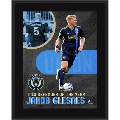 Jakob Glesnes Philadelphia Union 10.5" x 13" 2022 MLS Season Defender of the Year Award Sublimated Plaque