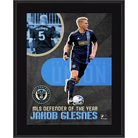 Jakob Glesnes Philadelphia Union 10.5" x 13" 2022 MLS Season Defender of the Year Award Sublimated Plaque