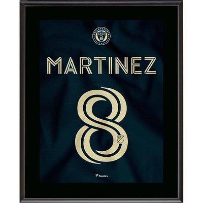 Jose Martinez Philadelphia Union 10.5" x 13" Jersey Style Number 8 Sublimated Plaque
