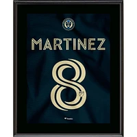 Jose Martinez Philadelphia Union 10.5" x 13" Jersey Style Number 8 Sublimated Plaque