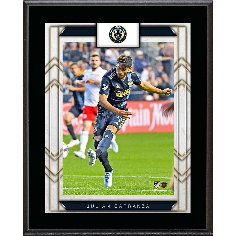Julian Carranza Philadelphia Union Framed 10.5" x 13" Sublimated Player Plaque