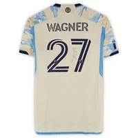 Kai Wagner Philadelphia Union Autographed Match-Used #27 Tan adidas Jersey from the 2024 MLS Season - Size M