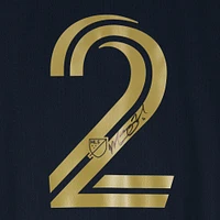 Matthew Real Philadelphia Union Autographed Match-Used #2 Navy Jersey from the 2023 MLS Season