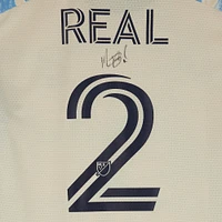 Matthew Real Philadelphia Union Autographed Match-Used #2 Tan Jersey from the 2023 MLS Season