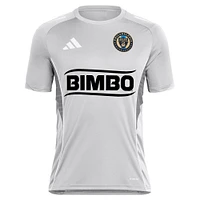 Men's adidas  Silver Philadelphia Union 2025 Training Jersey
