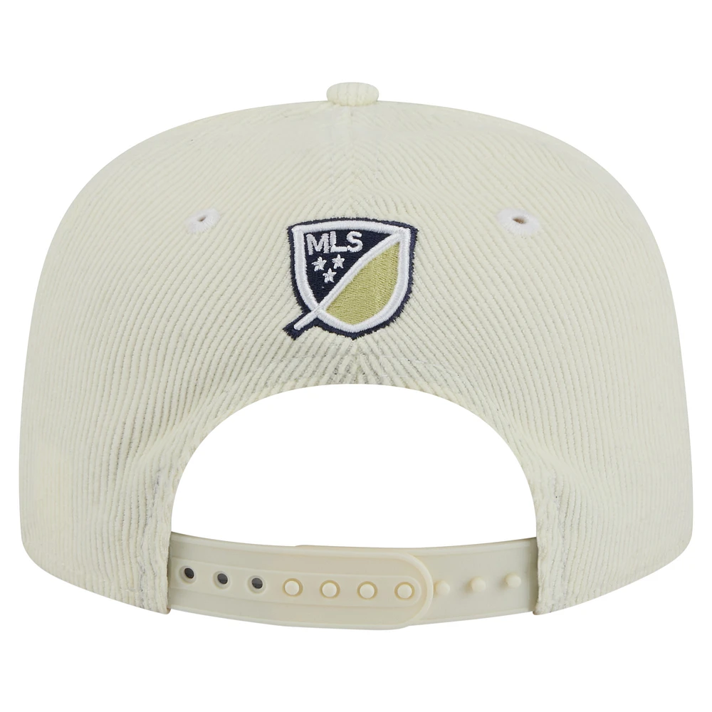 Men's New Era  Cream Philadelphia Union 2025 Kickoff Snapback Golfer Hat