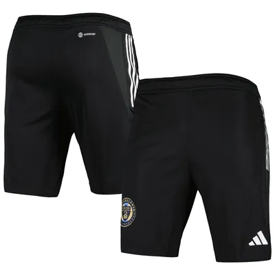 Short d'entraînement adidas Philadelphia Union 2023 On-Field AEROREADY noir pour homme