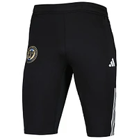 Demi-pantalon AEROREADY d'entraînement sur le terrain adidas Philadelphia Union 2023 pour homme, noir