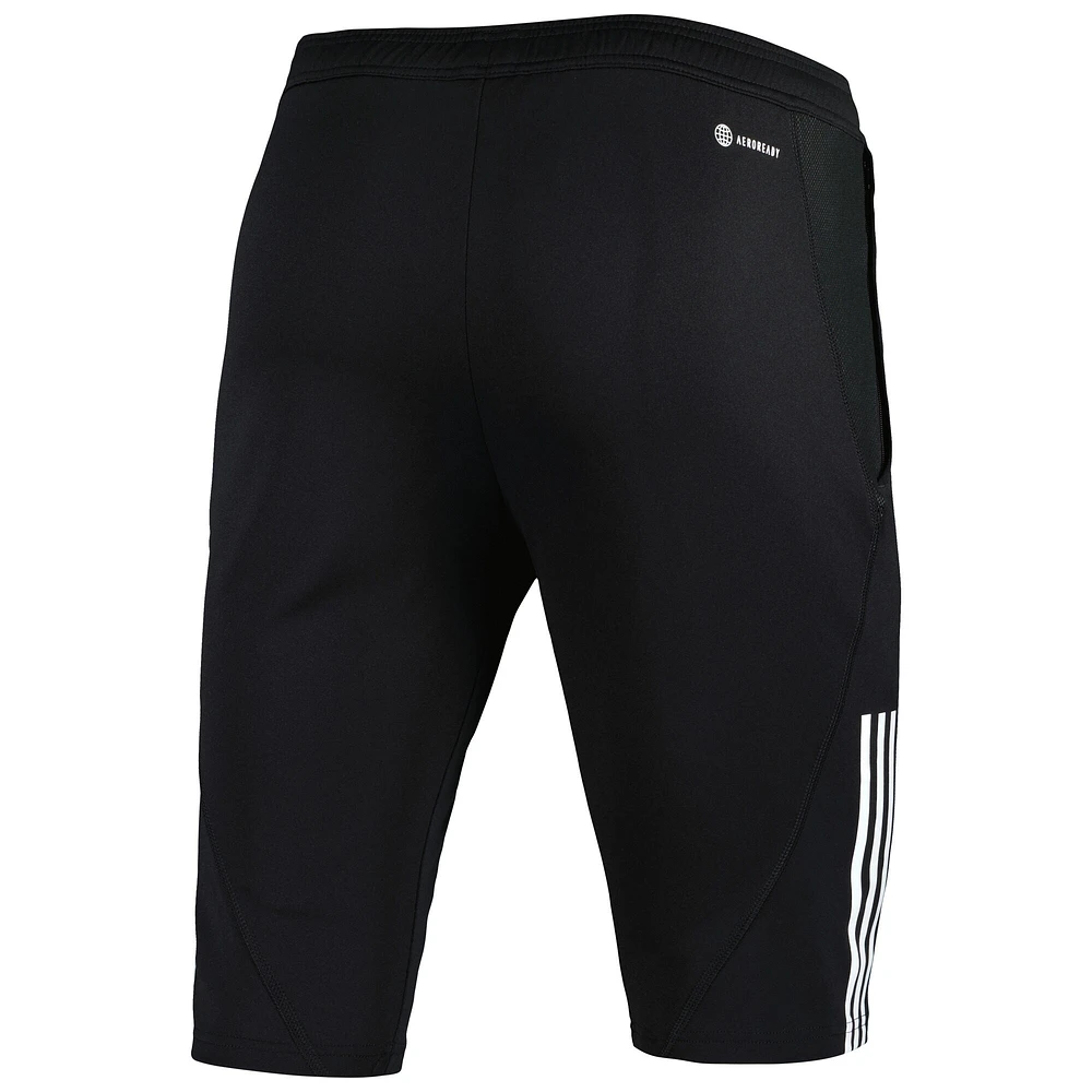 Men's adidas Black Philadelphia Union 2023 On-Field Training AEROREADY Half Pants