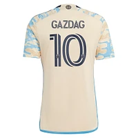 Maillot Philadelphia Union 2023 For Philly adidas Daniel Gazdag Tan pour homme