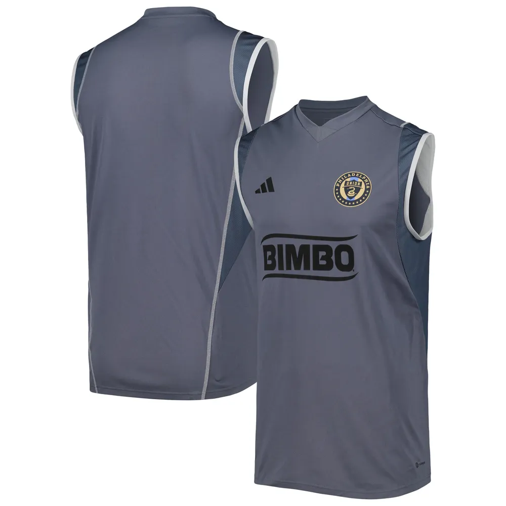 Adidas Men's Gray Philadelphia Union 2023 On-Field Training Jersey