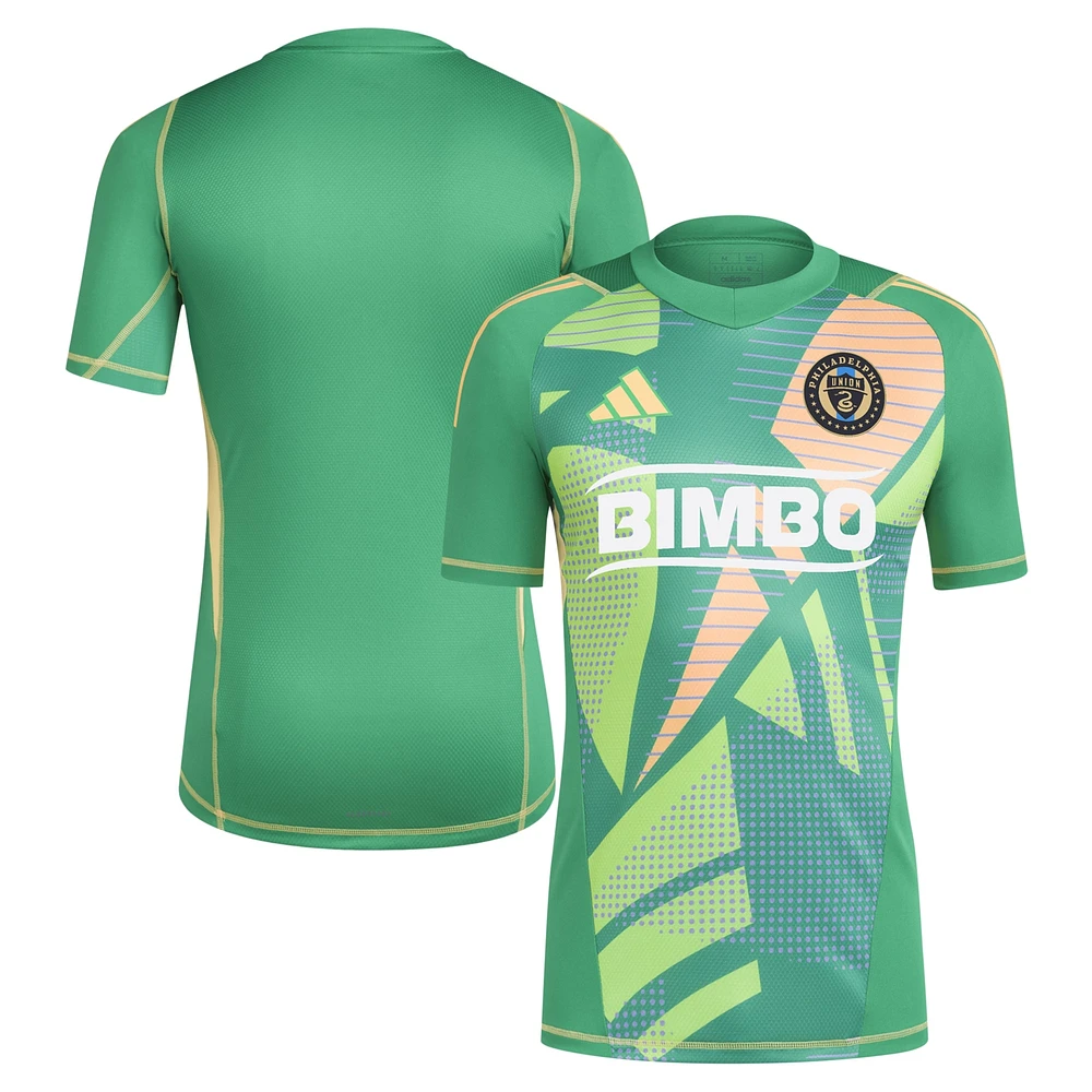 Men's adidas Green Philadelphia Union 2024 Goalkeeper Jersey